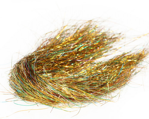 Fine 3D Tinsel Hair, Golden Forest UVR / 39